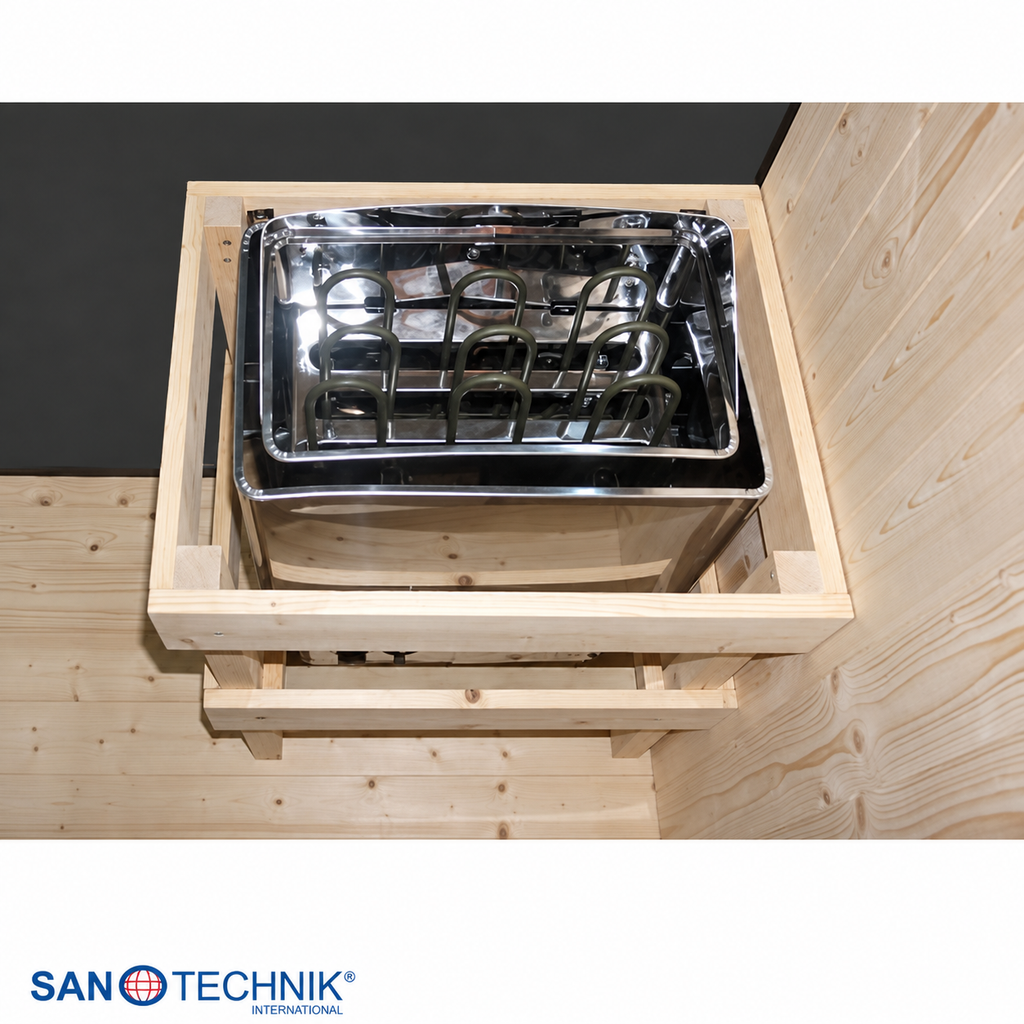 Combi Sauna - GLACIER XL - Finse sauna met Full Spectrum infraroodstralers