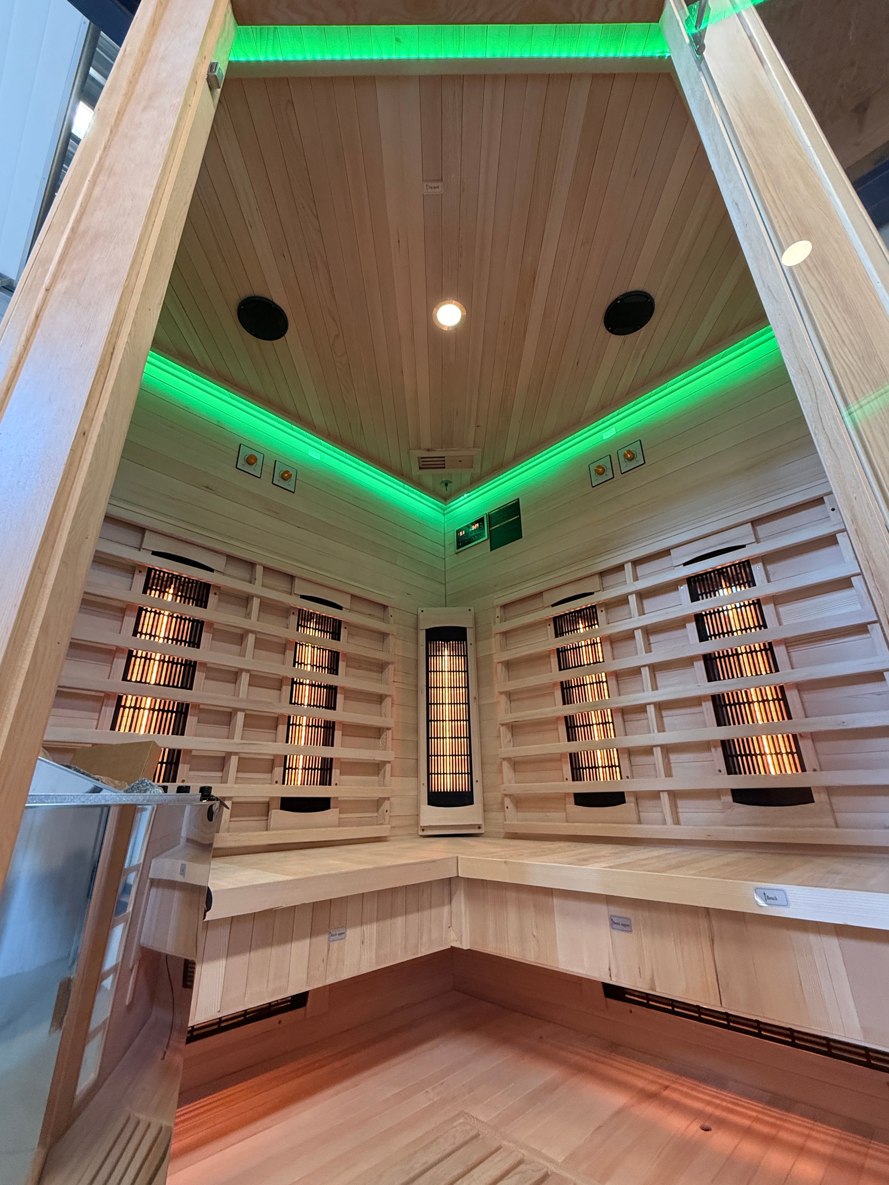 Combi sauna - Infrarood + Finse sauna