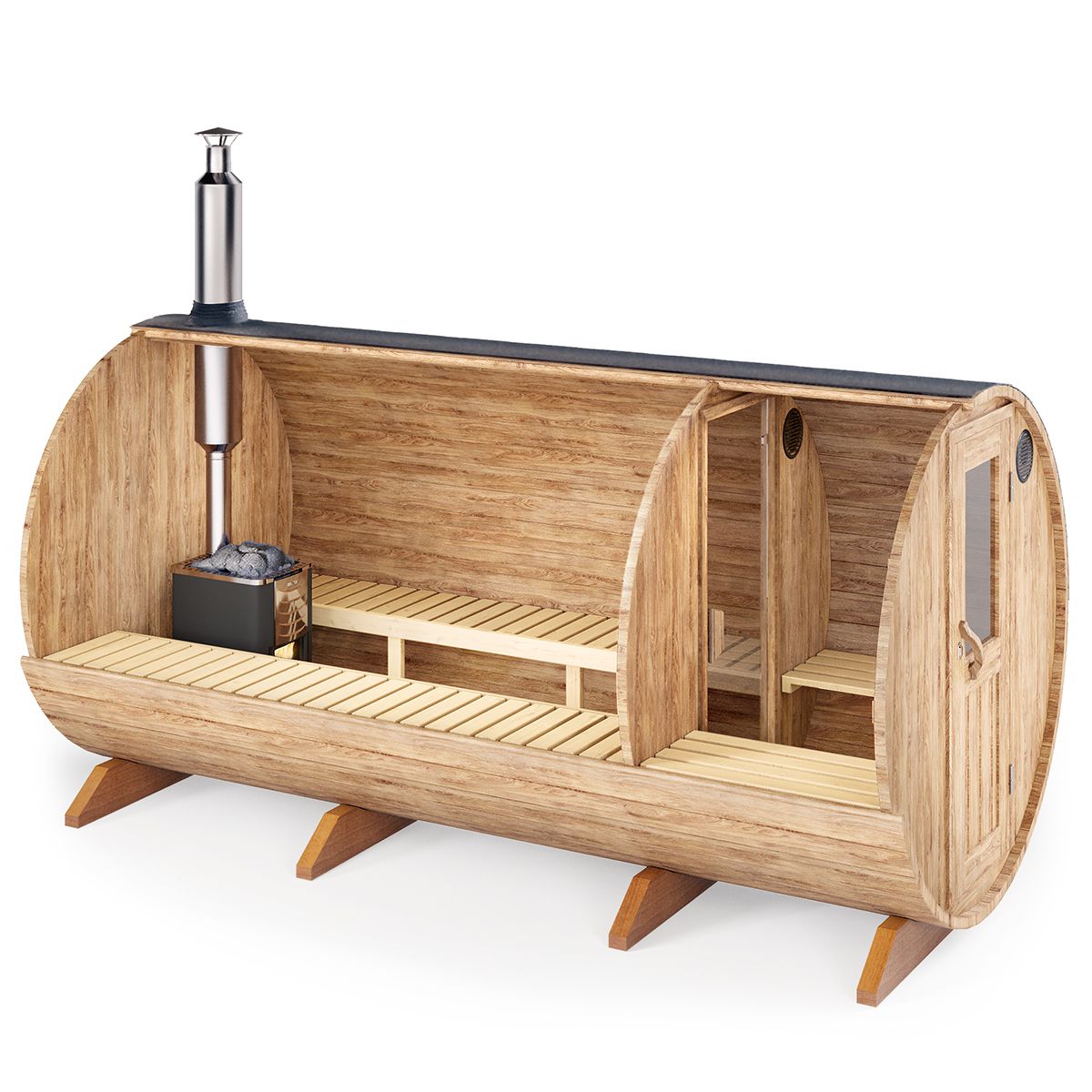 Barrel Sauna - Jalora Suite 400 | Met Kleedruimte