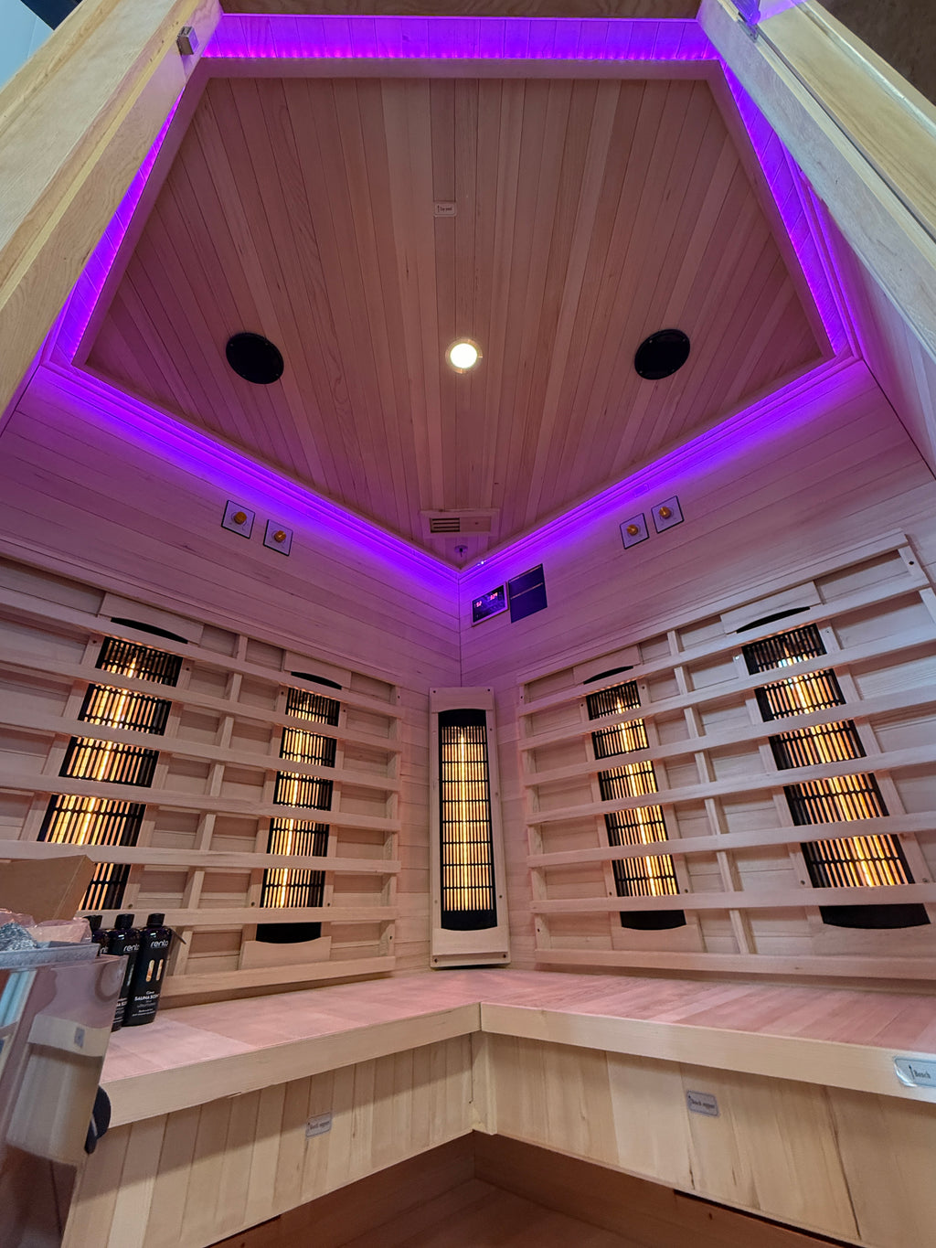 Combi sauna - Infrarood + Finse sauna