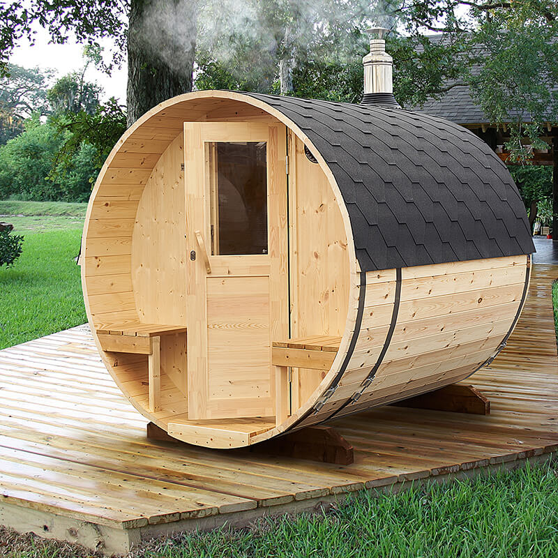 Jalora Lounge 240 Barrel Sauna - Stel zelf samen