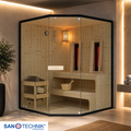 Combi Sauna - GLACIER XL - Finse sauna met Full Spectrum infraroodstralers