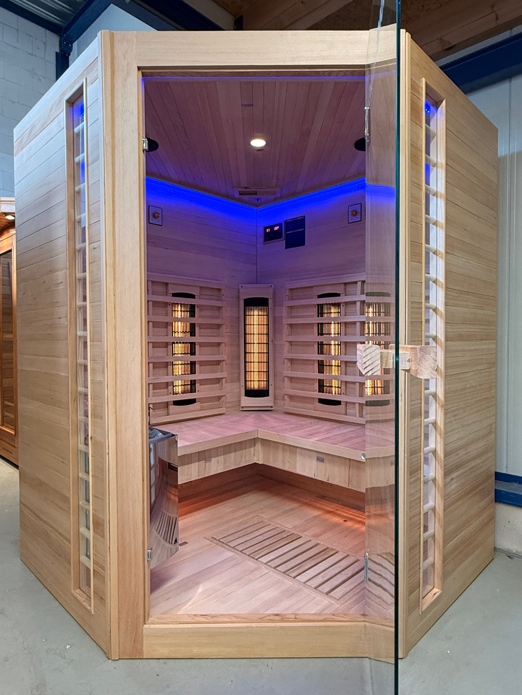 Combi sauna - Infrarood + Finse sauna
