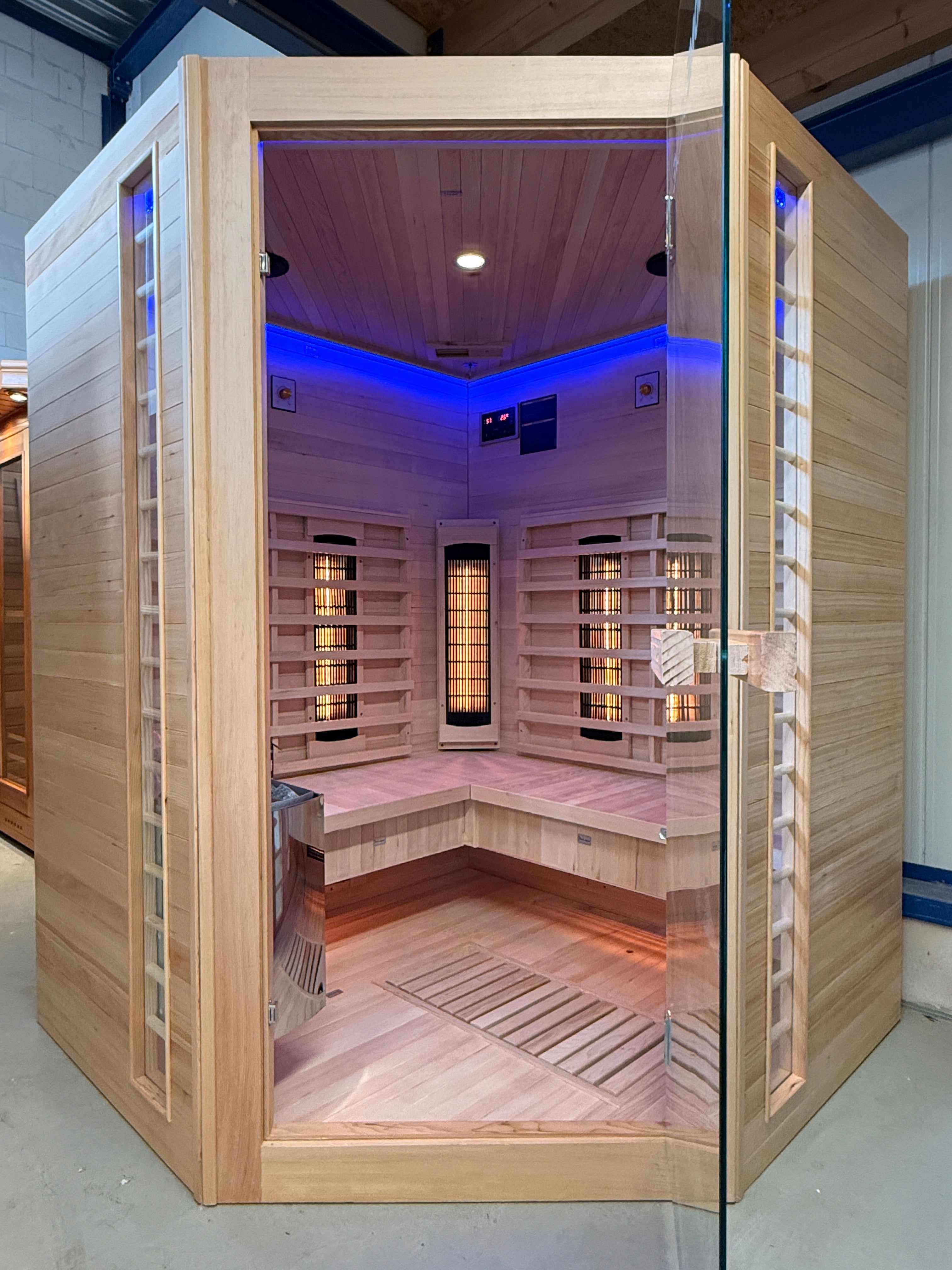 Combi sauna - Infrarood + Finse sauna
