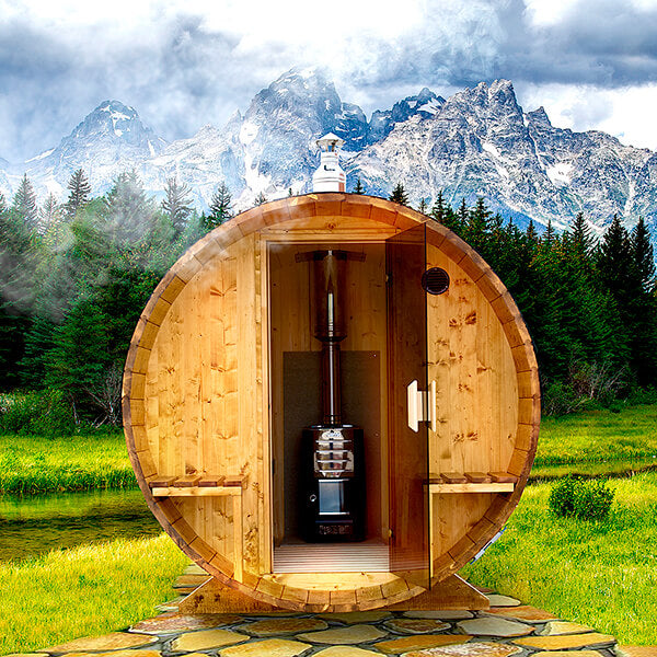 Jalora Lounge 240 Barrel Sauna - Stel zelf samen