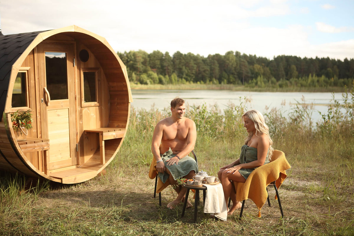 Jalora Lounge 280 Barrel Sauna - Stel zelf samen