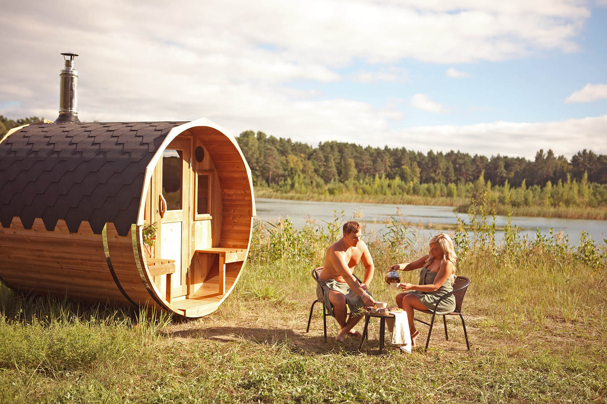 Jalora Lounge 240 Barrel Sauna - Stel zelf samen
