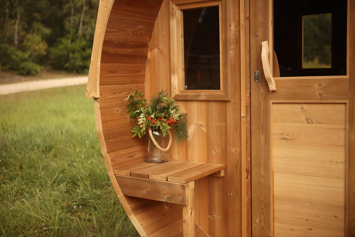 Jalora Lounge 240 Barrel Sauna - Stel zelf samen