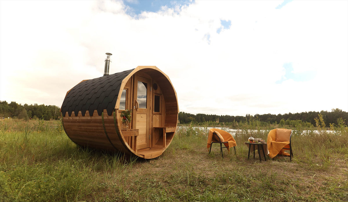 Jalora Lounge 240 Barrel Sauna - Stel zelf samen