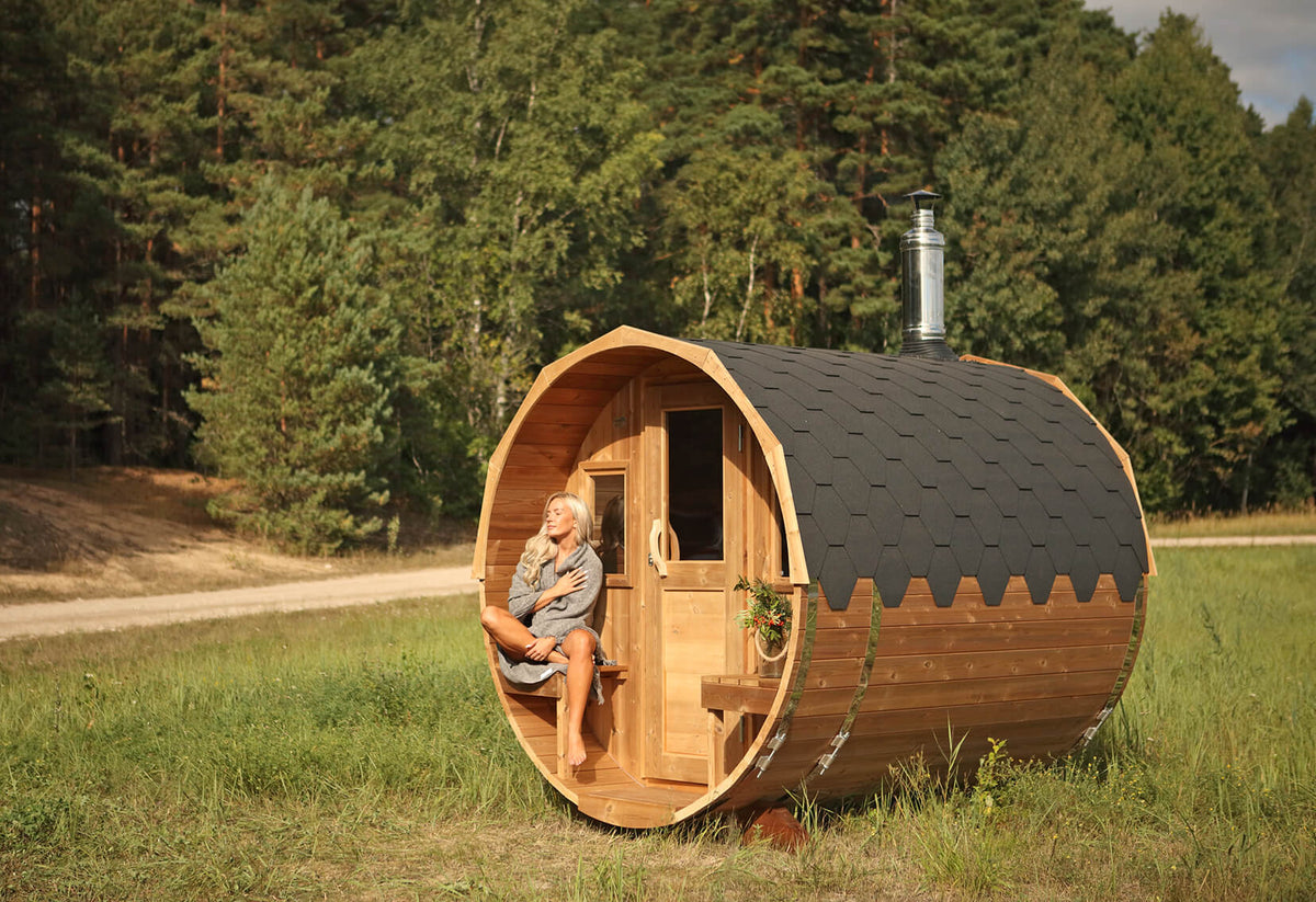 Jalora Lounge 240 Barrel Sauna - Stel zelf samen
