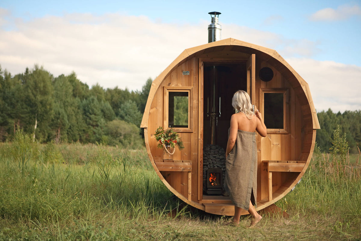 Jalora Lounge 240 Barrel Sauna - Stel zelf samen