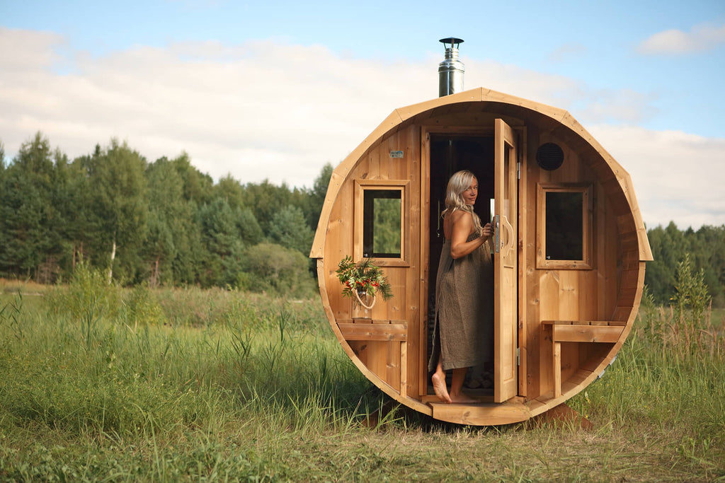 Jalora Lounge 240 Barrel Sauna - Stel zelf samen