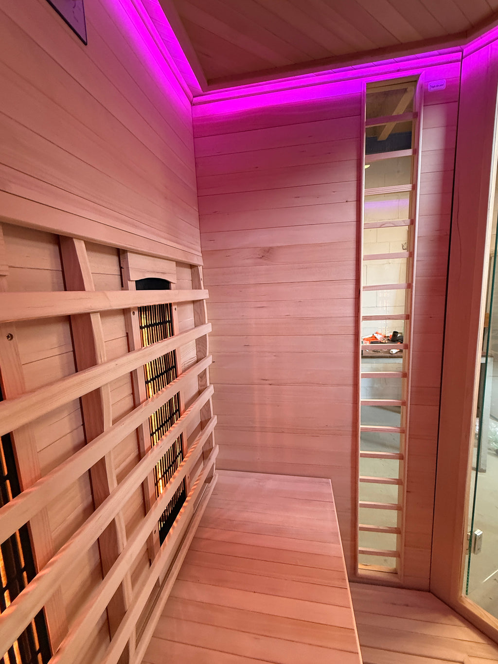 Combi sauna - Infrarood + Finse sauna