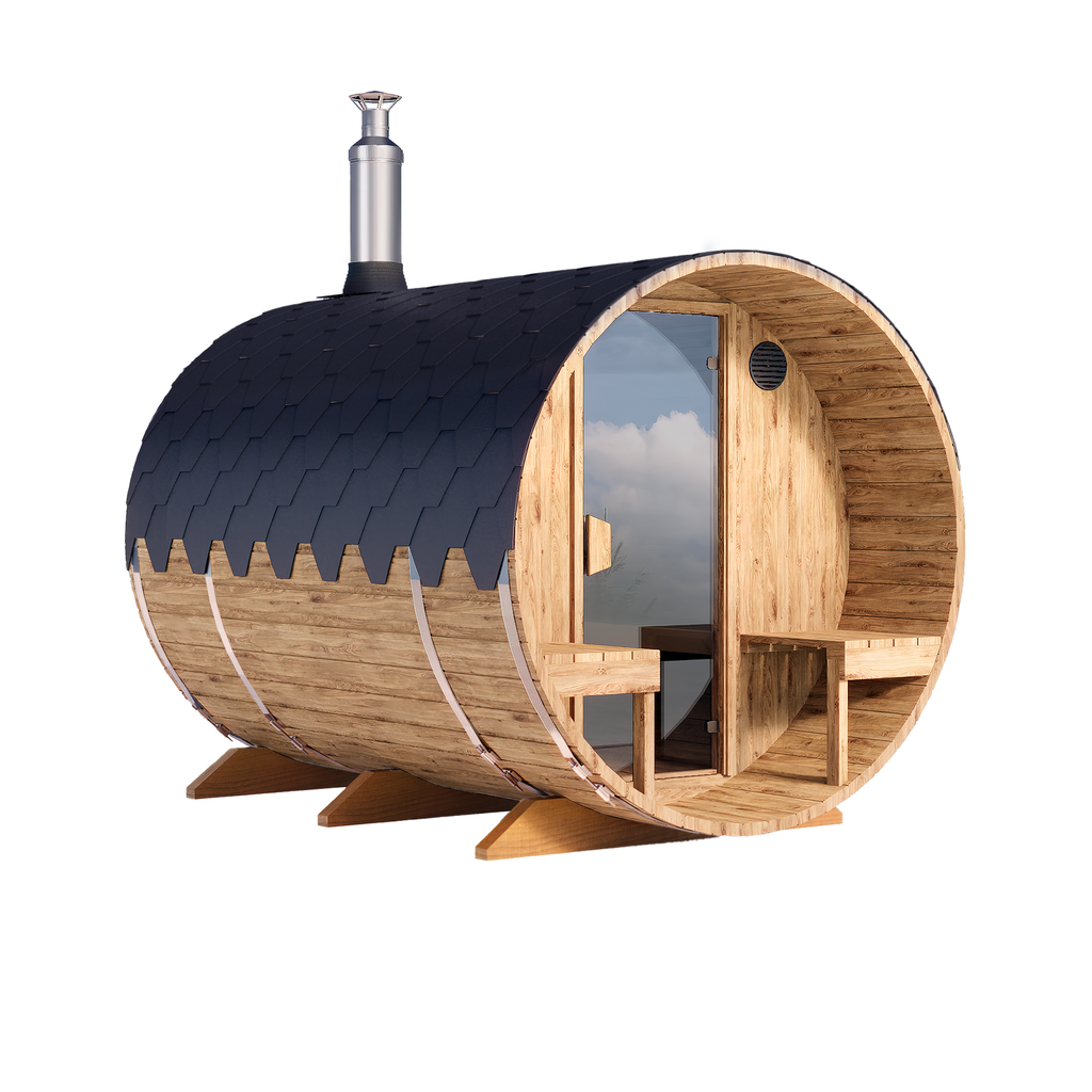 Jalora Lounge 280 Barrel Sauna - Stel zelf samen