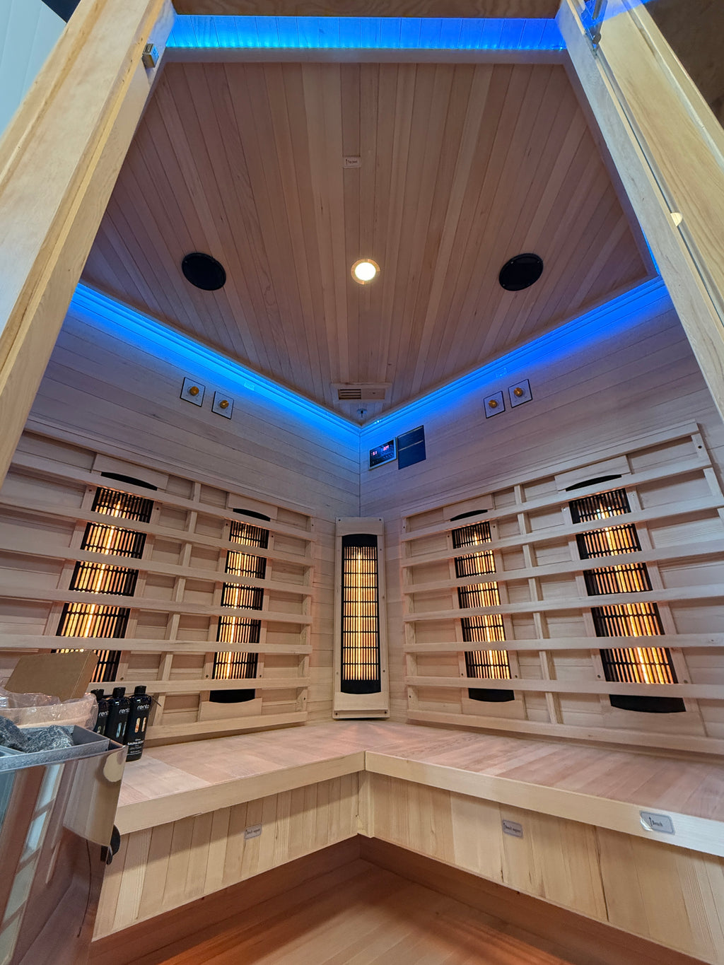 Combi sauna - Infrarood + Finse sauna