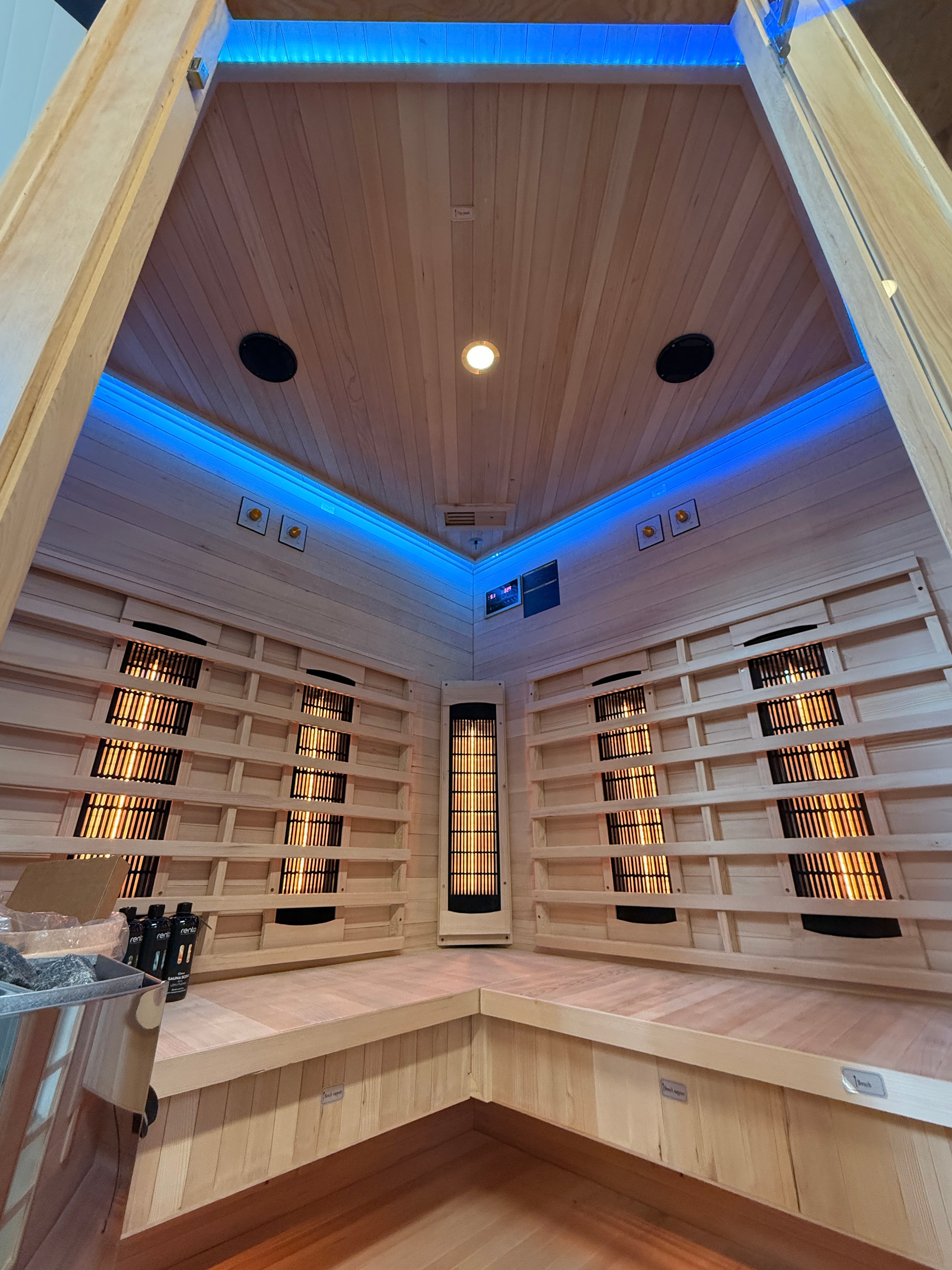 Combi sauna - Infrarood + Finse sauna