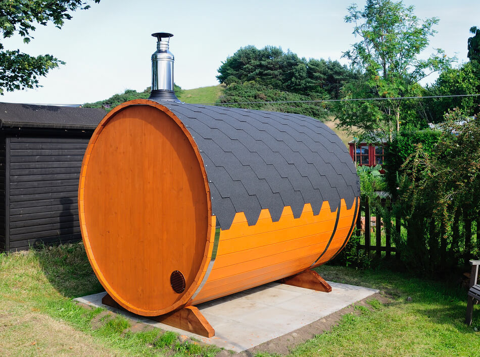 Jalora Lounge 240 Barrel Sauna - Stel zelf samen