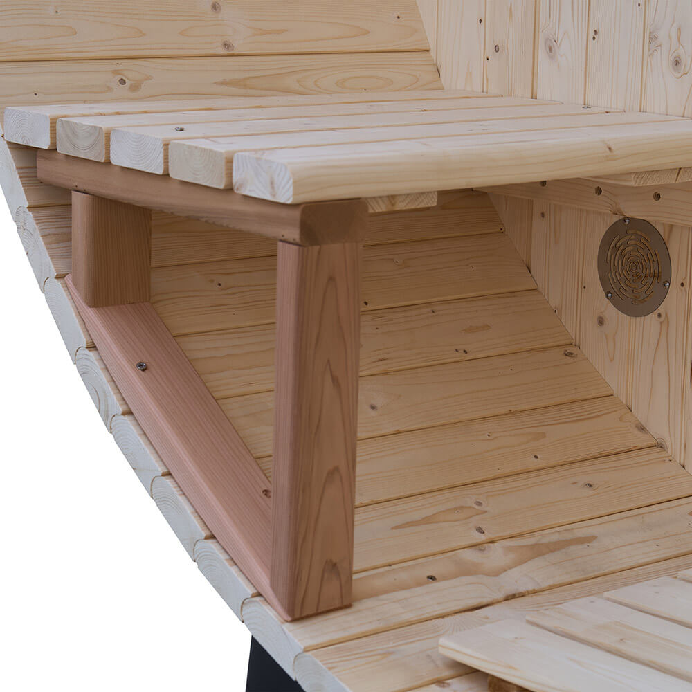 Nørva L - Barrel Sauna (houtgestookt)