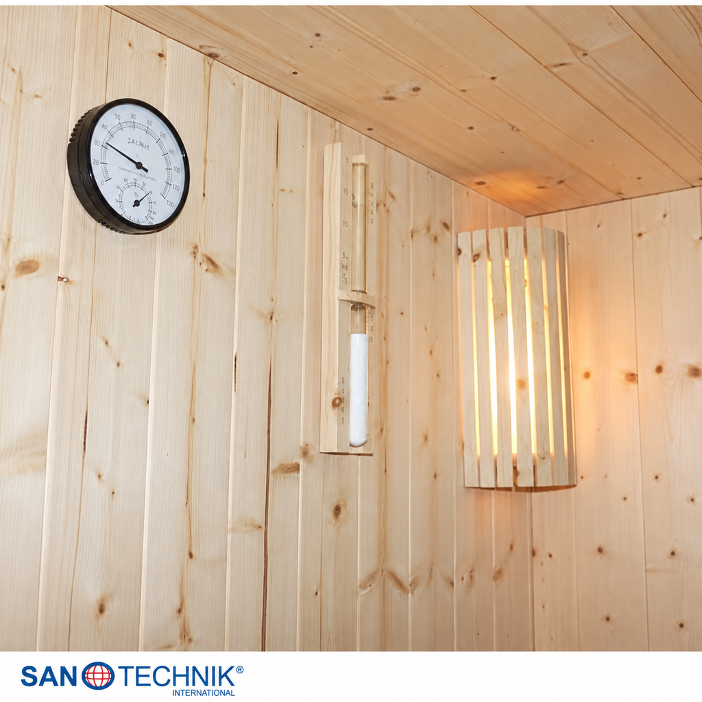 Combi Sauna - GLACIER XL - Finse sauna met Full Spectrum infraroodstralers