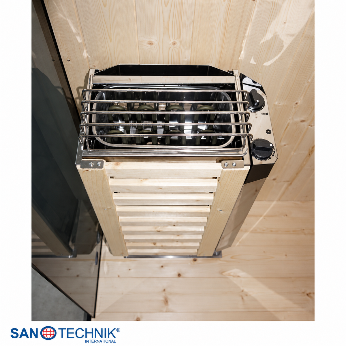 Combi Sauna - GLACIER M - Finse sauna met Full Spectrum infraroodstralers