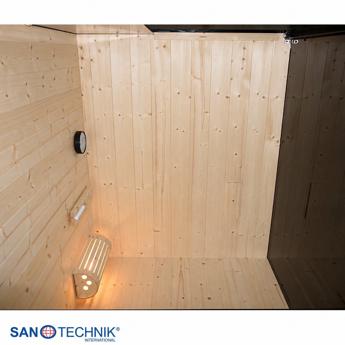 Combi Sauna - GLACIER S - Finse sauna met Full Spectrum infraroodstralers