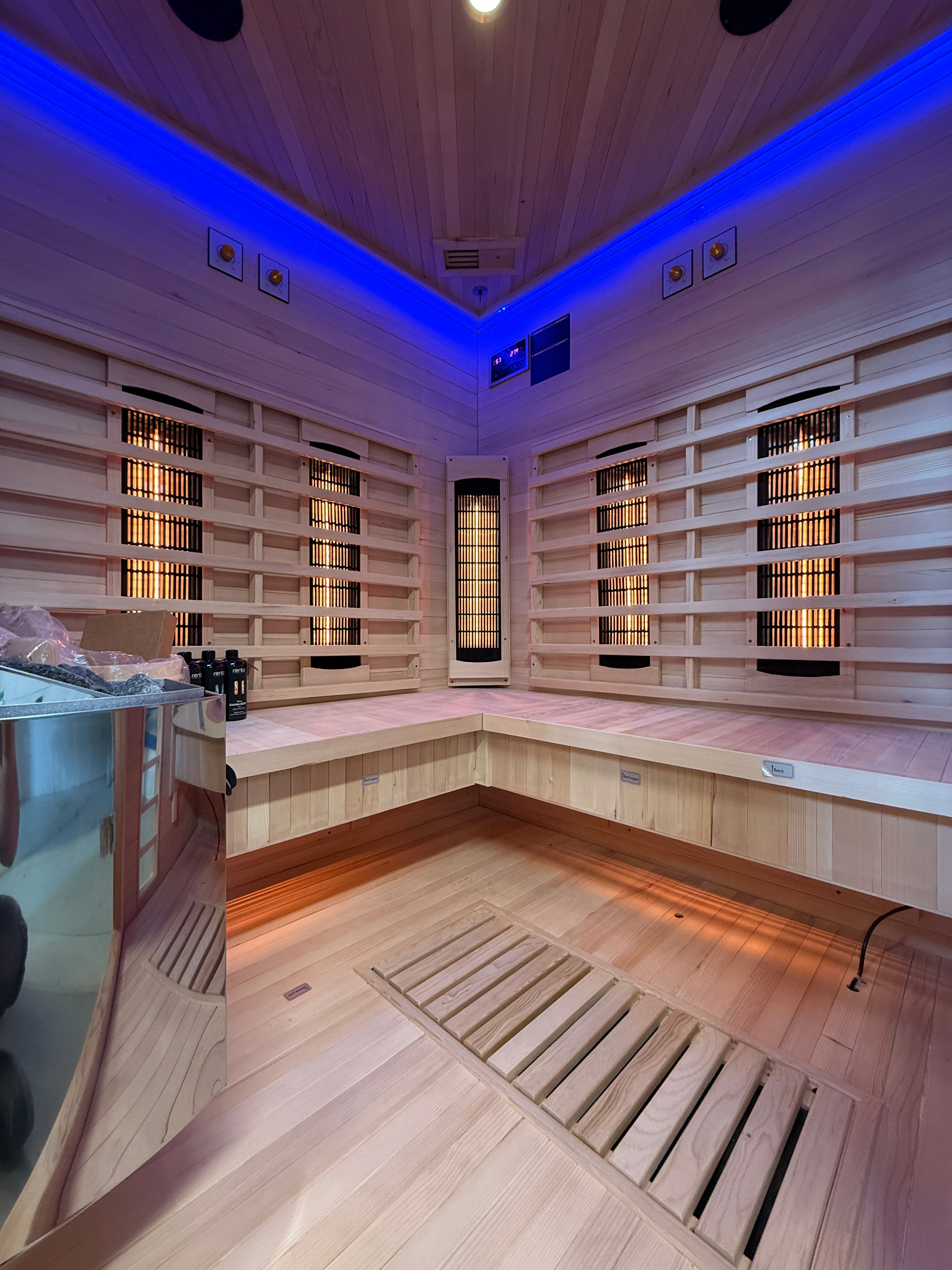 Combi sauna - Infrarood + Finse sauna