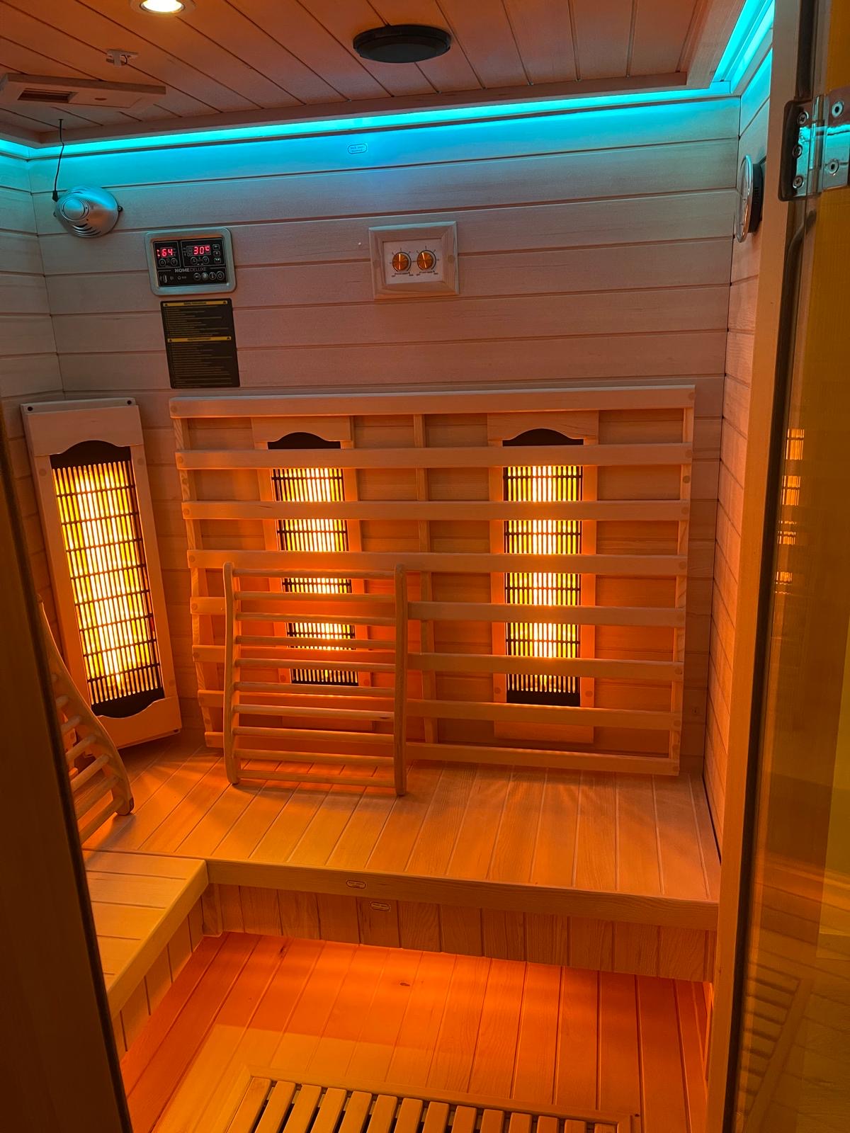 Combi Deluxe XL - Combi sauna - Infrarood + Finse sauna