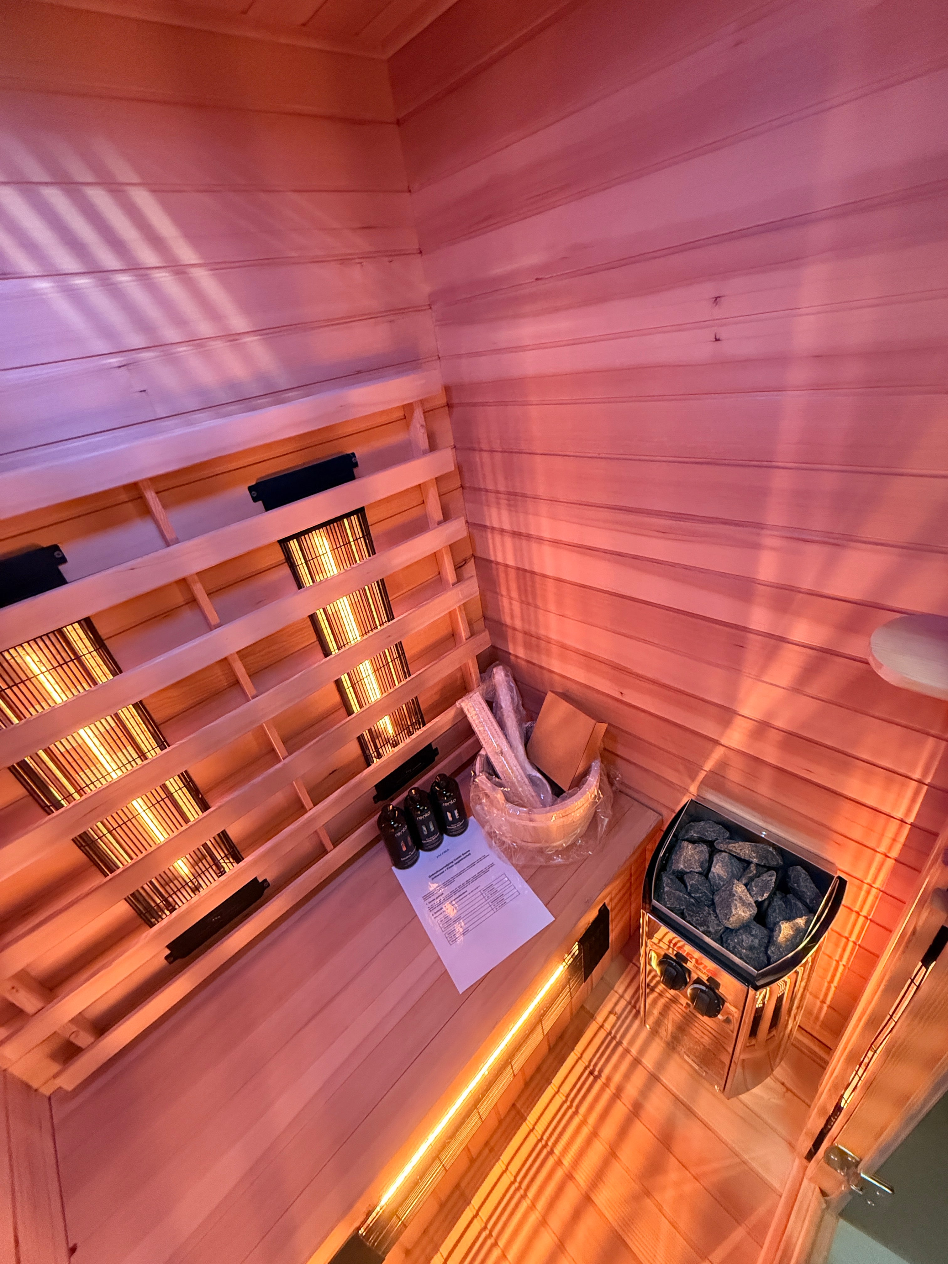 Showmodel J260408 - Combi Sauna