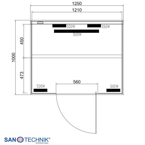 Infraroodcabine - BILLUND 2 - Bluetooth