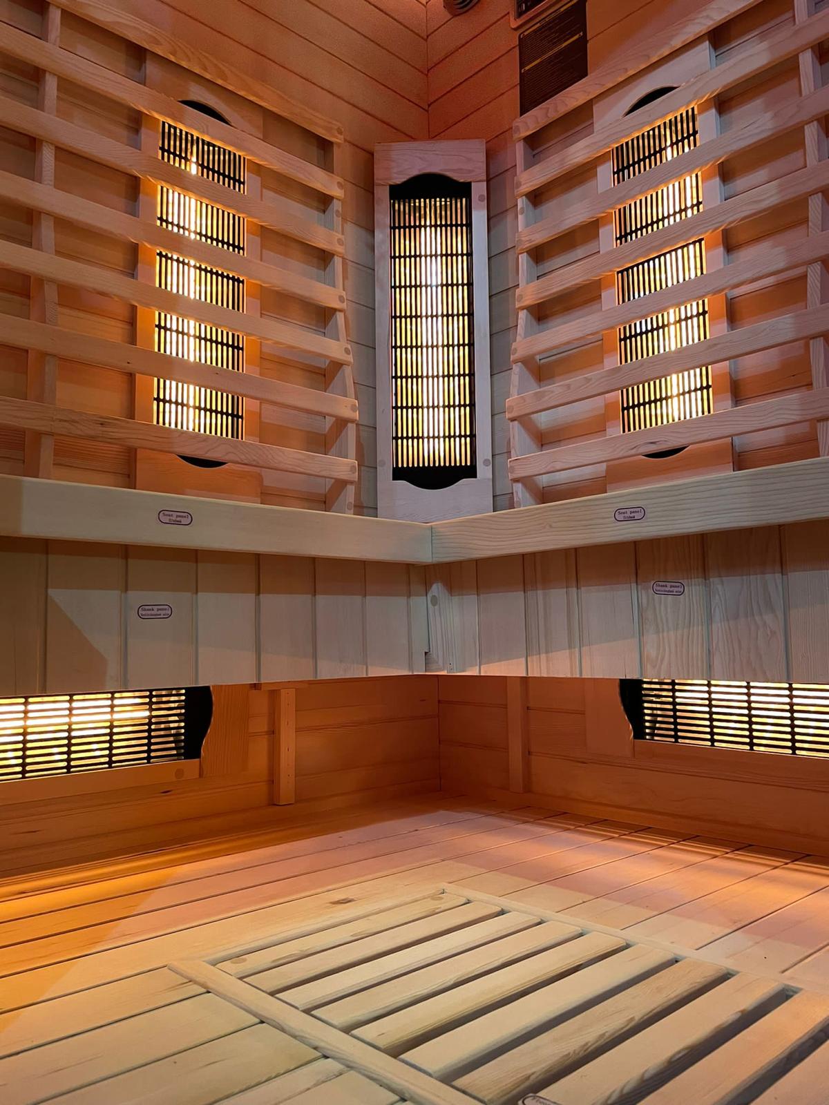 Combi Deluxe XL - Combi sauna - Infrarood + Finse sauna