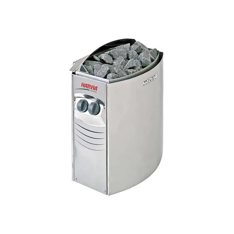 Harvia Vega | 4,5kW / 6kW / 8kW / 9kW | Sauna Saunakachel met geïntegreerde besturing | BC45 / BC60 / BC80 / BC90