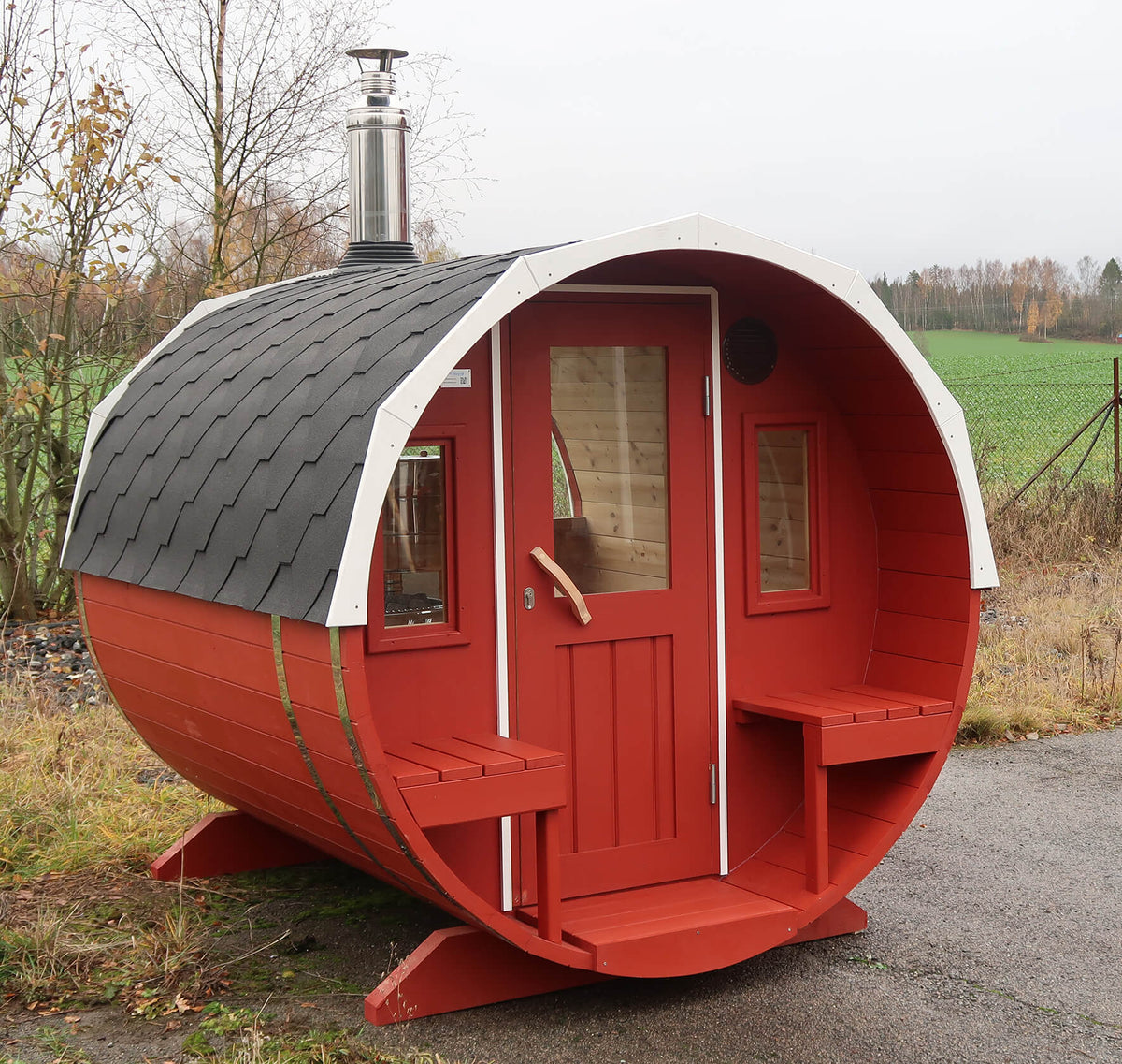 Jalora Lounge 240 Barrel Sauna - Stel zelf samen