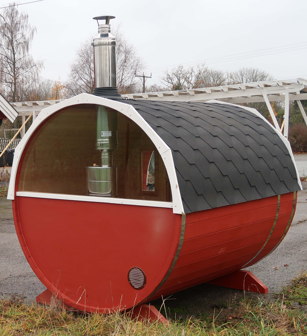 Jalora Lounge 240 Barrel Sauna - Stel zelf samen
