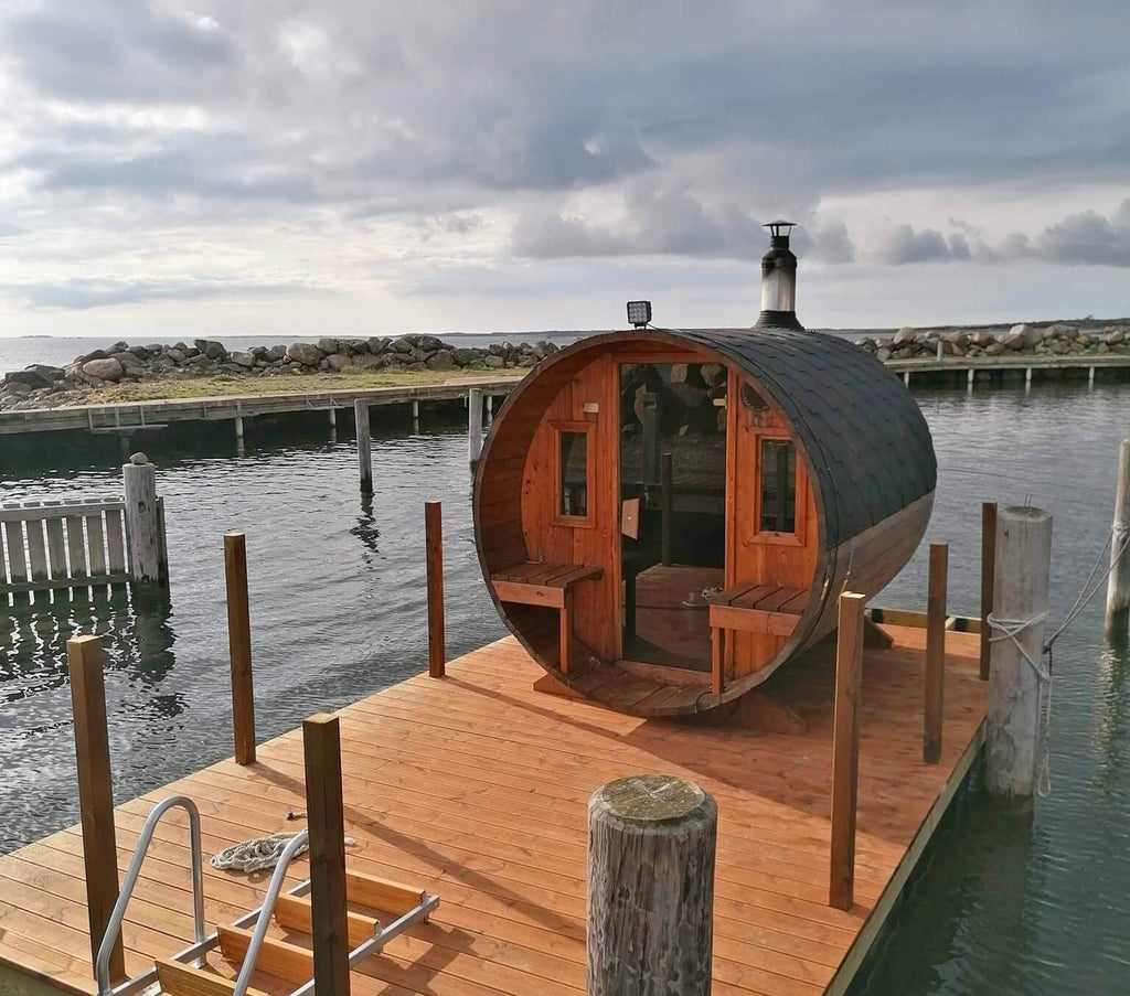 Jalora Lounge 240 Barrel Sauna - Stel zelf samen