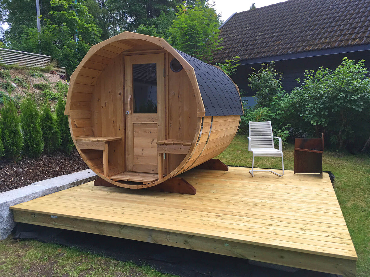 Jalora Lounge 240 Barrel Sauna - Stel zelf samen