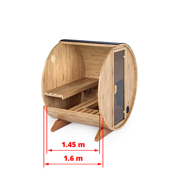 Jalora Pure 160 Barrel Sauna - Stel zelf samen