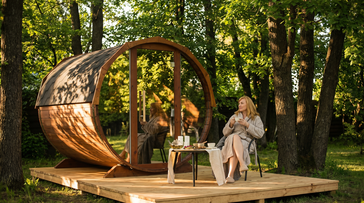 Jalora Pure 230 Barrel Sauna - Stel zelf samen