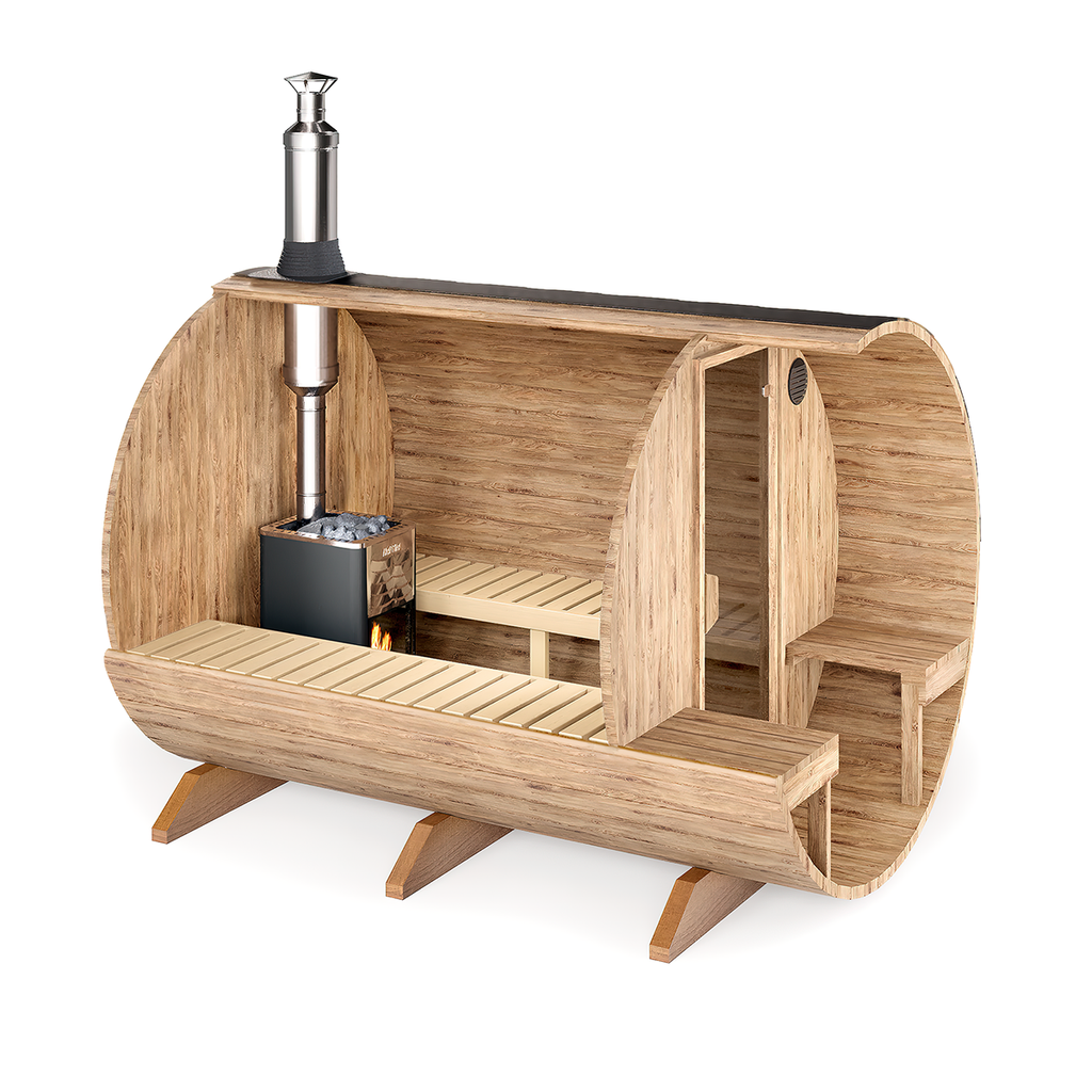 Jalora Lounge 280 Barrel Sauna - Stel zelf samen