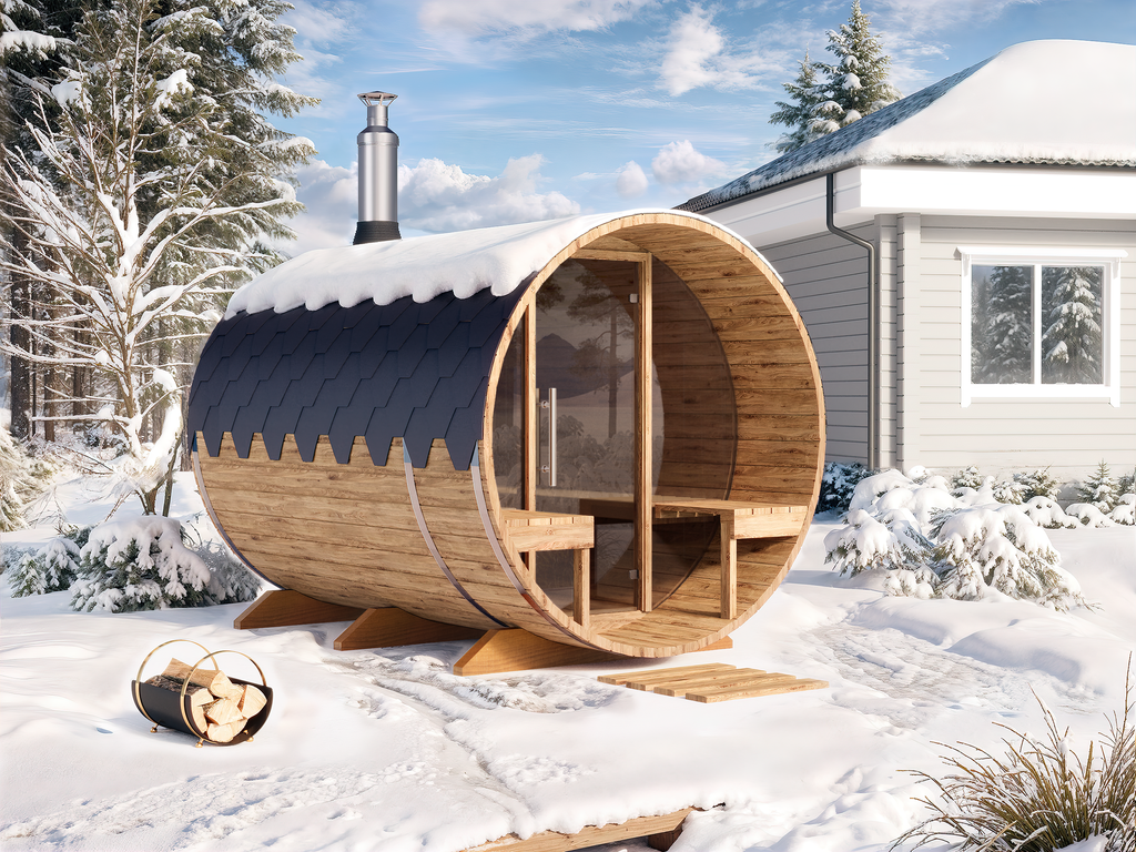 Jalora Lounge 280 Barrel Sauna - Stel zelf samen