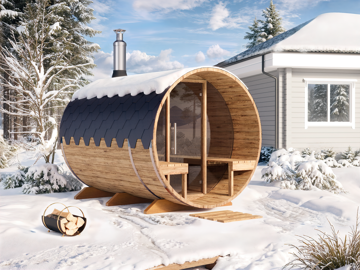 Jalora Lounge 280 Barrel Sauna - Stel zelf samen