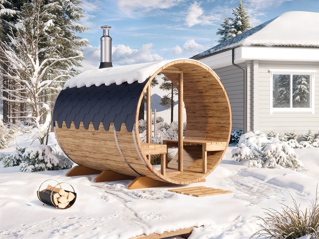 Jalora Lounge 280 Barrel Sauna - Stel zelf samen