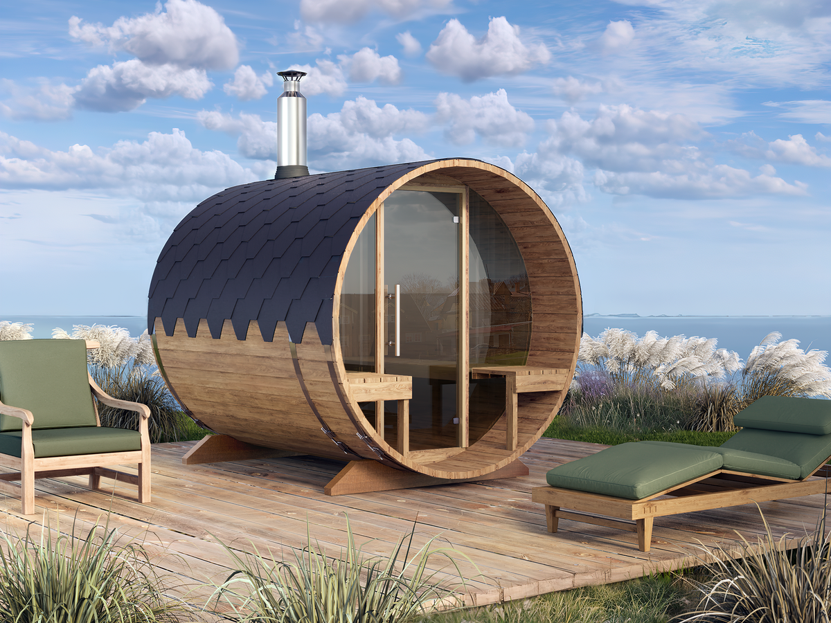 Jalora Lounge 240 Barrel Sauna - Stel zelf samen