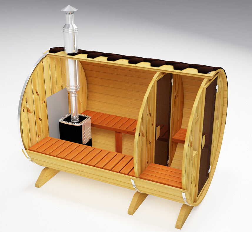 Jalora Suite 300 Barrel Sauna - Stel zelf samen