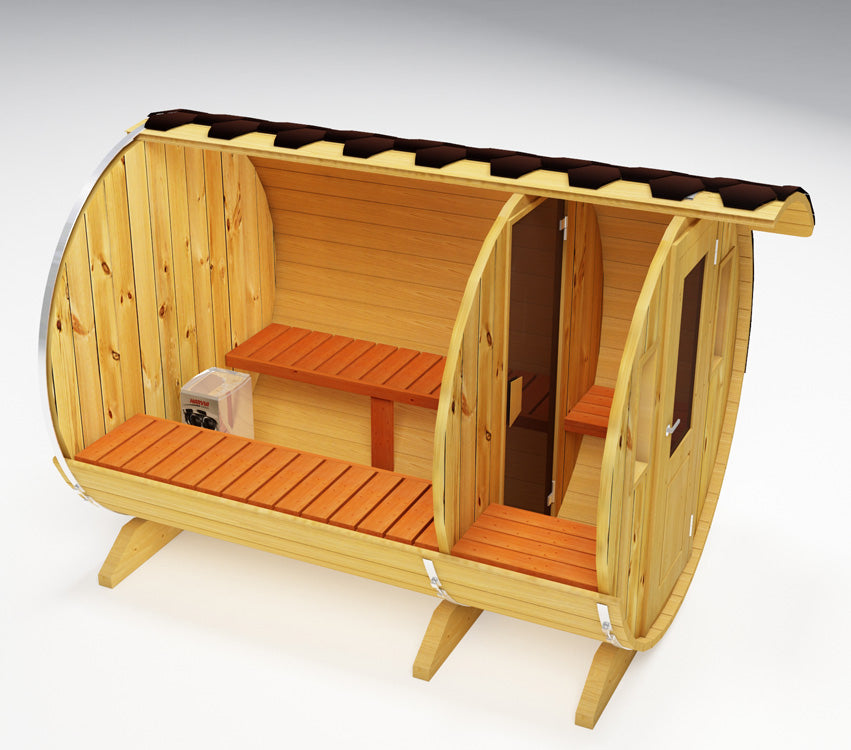 Jalora Suite 300 Barrel Sauna - Stel zelf samen