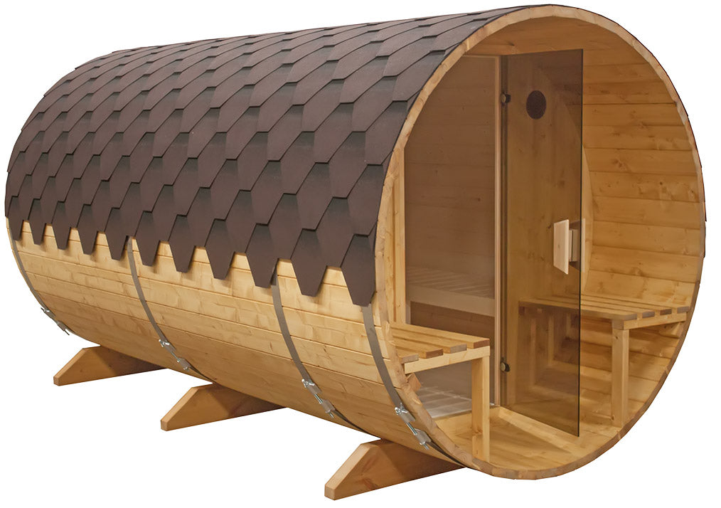 Jalora Lounge 360 Barrel Sauna - Stel zelf samen