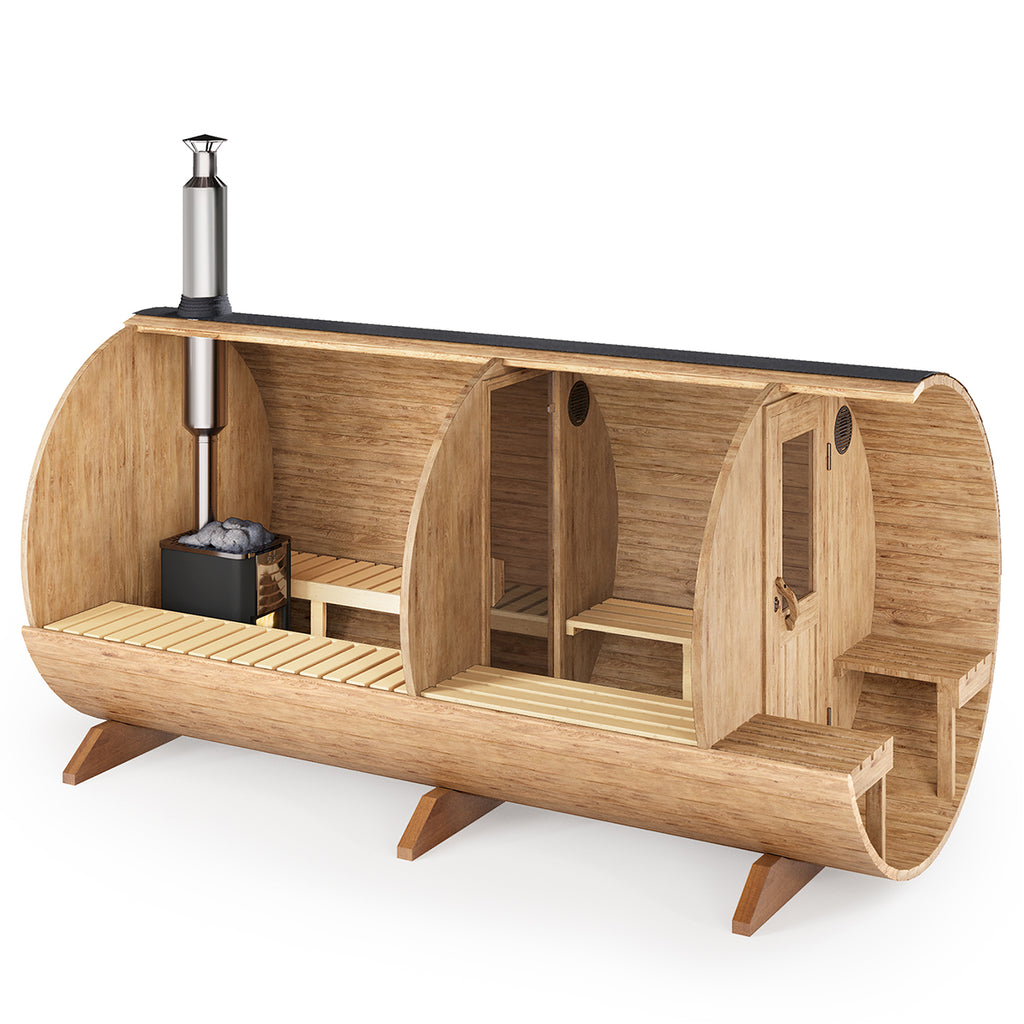 Jalora Grand 400 Barrel Sauna - Stel zelf samen