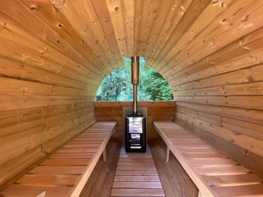 Jalora Lounge 360 Barrel Sauna - Stel zelf samen