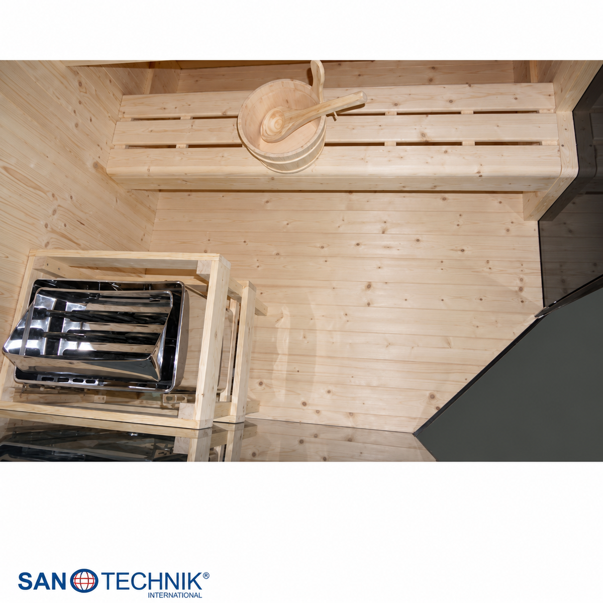 Combi Sauna - GLACIER XL - Finse sauna met Full Spectrum infraroodstralers