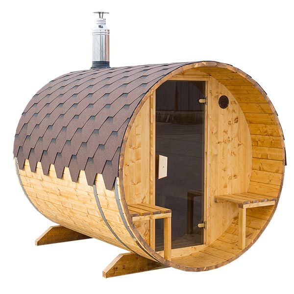 Jalora Lounge 240 Barrel Sauna - Stel zelf samen
