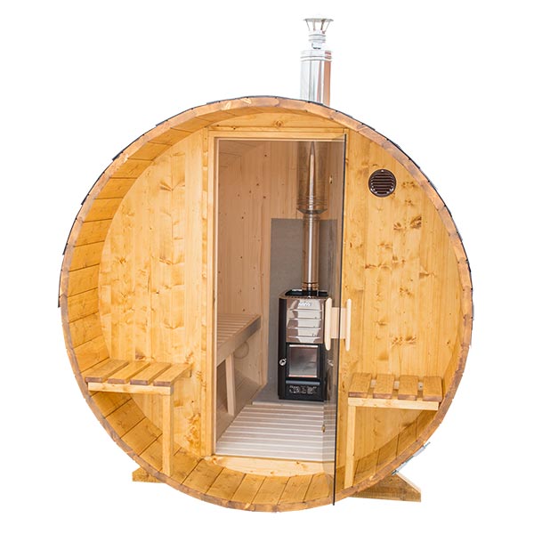 Jalora Lounge 240 Barrel Sauna - Stel zelf samen
